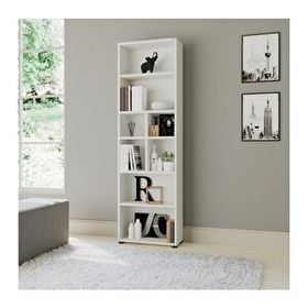 Adore Mobilya White 8 Bölmeli Kitaplık