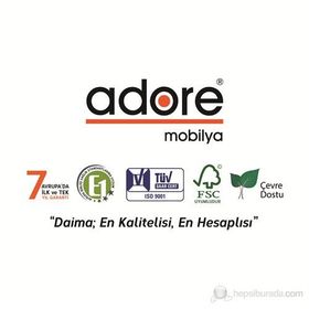 Adore PTV-22-NB-1 Noce-Lake Beyaz Duvar Ünitesi