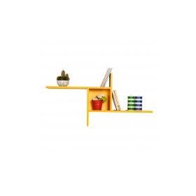 Adore RAF-04-SR-1 Sarı Dekoratif Duvar Rafı