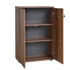 Adore Rkt-332OO1 Oslo Walnut Rio 3 Raflı Kapaklı Kitaplık