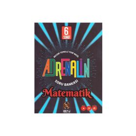 Adrenalin Yayınları - 6. Sınıf Matematik Soru Bankası