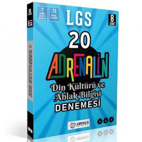 Adrenalin Yayınları 8.Sınıf Din Kültürü 20'li Branş Denemesi Soru Bankası
