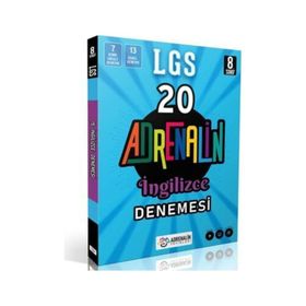 Adrenalin Yayınları 8.Sınıf İngilizce 20'li Branş Denemesi Soru Bankası