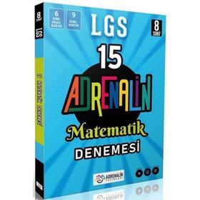 Adrenalin Yayınları 8. Sınıf Matematik 15 Branş Denemesi