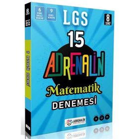 Adrenalin Yayınları 8. Sınıf Matematik 15 Branş Denemesi