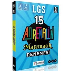Adrenalin Yayınları 8. Sınıf Matematik 15 Branş Denemesi