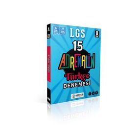 Adrenalin Yayınları 8. Sınıf Türkçe 15 Branş Denemesi