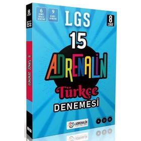 Adrenalin Yayınları - LGS Türkçe 15 Deneme