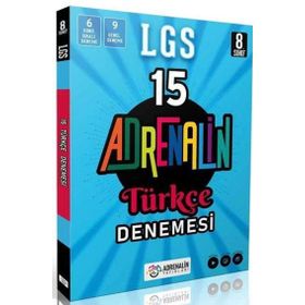 Adrenalin Yayınları - LGS Türkçe 15 Deneme