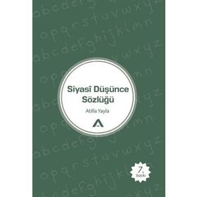 Adres Yayınları Siyasi Düşünce Sözlüğü