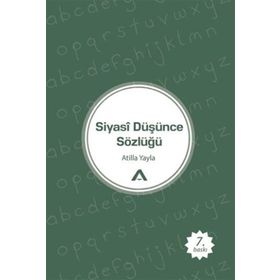 Adres Yayınları Siyasi Düşünce Sözlüğü