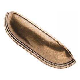 Adresline 4'lü Antik Sarı 96 mm Tas Kulp