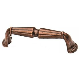 Adresline 8'li 64 mm Antik Bakır Çizgili Kulp ve Düğme