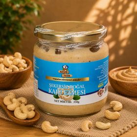 Adress 350 gr Fındık Şekersiz Doğal Kaju Ezmesi
