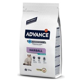 Advance 1 kg Metal Açık Paket Hairball Hindili Kısır Kedi Maması