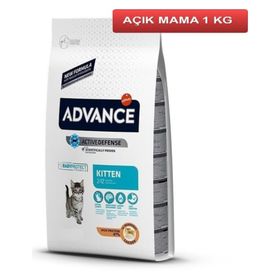 Advance 1 kg Vakumlu Yüksek Proteinli Kitten Yavru Kedi Maması