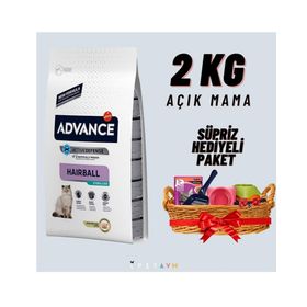 Advance 2 kg Açık Hairball Sterilised Hindi Etli Kısırlaştırılmış Yetişkin Kedi Maması