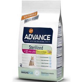 Advance Cat Sterilized +10 Yaş 1.5 kg Kedi Maması