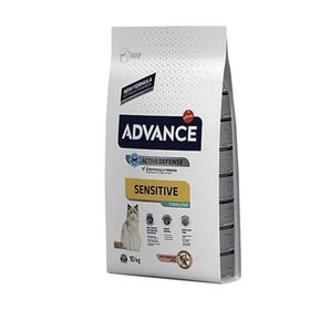 Advance Hairball Hindili Kısırlaştırılmış 10 kg Kedi Mama + Hindili Kısır 2x85 gr Kedi Yaş Mama
