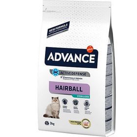 Advance Hairball Tüy Yumağı Önleyen Hindili 3 kg Kısır Kedi Maması