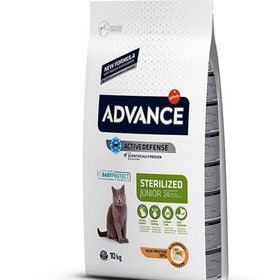 Advance Junior Sterilised Tavuklu Kısırlaştırılmış Genç 10 kg Kedi Maması