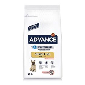 Advance Mini Sensitive Somonlu 3 kg Küçük Irk Yetişkin Kuru Köpek Maması