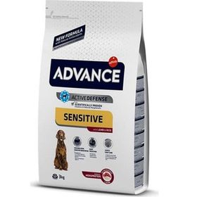 Advance Sensitive Lamb Kuzu Etli 3 kg Yetişkin Köpek Maması