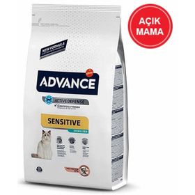 Advance Sensitive Somonlu Yetişkin 1 kg Açık Kuru Kedi Maması