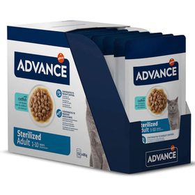 Advance Sterilised Codfish Morina Balıklı Kısırlaştırılmış 12x85 gr Kedi Yaş Maması