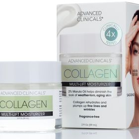 Advanced Clinicals 59 ml Bitki Bazlı Kolajen Yüz Kremi