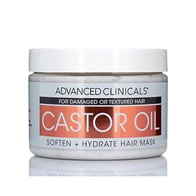 Advanced Clinicals Castor Oil 340 gr Derin Bakım Saç Maskesi