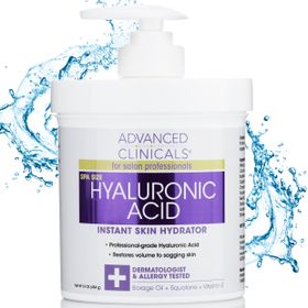 Advanced Clinicals Hyaluronic Acid 454 gr Losyon