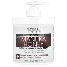 Advanced Clinicals Manuka Balı Restore + Hydrate 454 gr Vücut Kremi