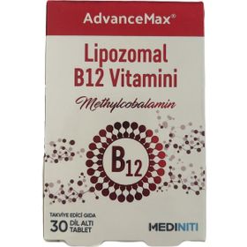 Advancemax Lipozomal B12 30 Dilaltı Tablet