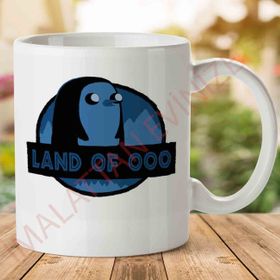 Adventure Time Jurrasic Park Land Of Ooo Gunter Baskılı Kupa Bardak