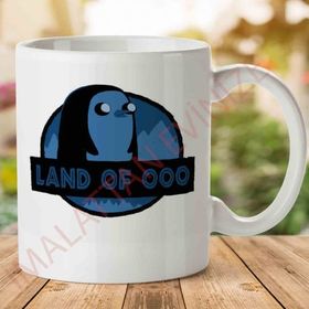Adventure Time Jurrasic Park Land Of Ooo Gunter Baskılı Kupa Bardak