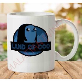 Adventure Time Jurrasic Park Land Of Ooo Gunter Baskılı Kupa Bardak