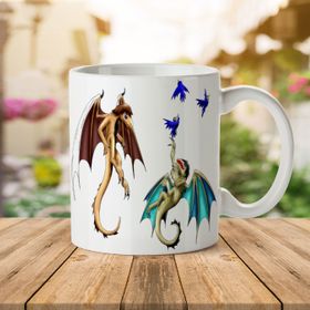 Adventures Dragon Porselen Kupa Bardak