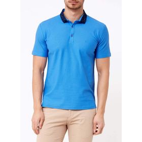 Adze ADZ17YD1EK73214 Lacivert Polo Yaka Erkek T-Shirt