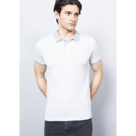 Adze ADZ17YD1EK73614 Gri Polo Yaka Erkek T-Shirt
