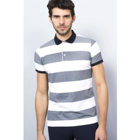 Adze ADZ17YD1EK73614 Gri Polo Yaka Erkek T-Shirt