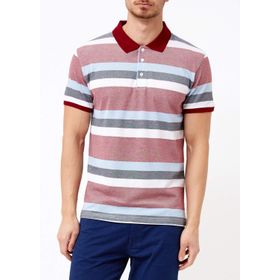 Adze ADZ17YD1EK73620 Hardal Polo Yaka Erkek T-Shirt
