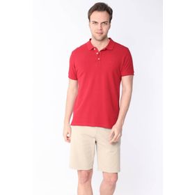 Adze ADZ3586 Kırmızı Polo Yaka Erkek T-Shirt