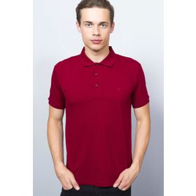 Adze ADZ8873 Bordo Polo Yaka Erkek T-Shirt