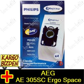 AEG AE 305SC Ergo Space S-Bag Orijinal Toz Torbası