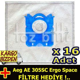 AEG AE 305SC Ergo Space Süpürge Toz Torbası
