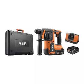 AEG BBH 18BL2-502C Çift Akülü Kömürsüz Motor Kırıcı Delici Maktap
