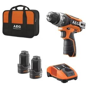 AEG BS 12 C2 LI-202B 12 V 2x2.0 Ah Çift Akülü Matkap