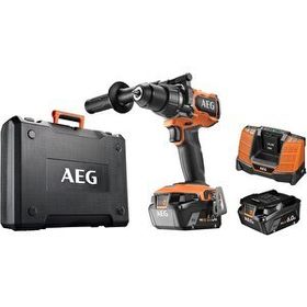 AEG BSB18BL2-602K 18V 6AH Çift Akülü Kömürsüz Darbeli Matkap