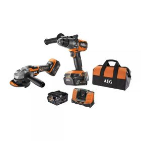 AEG JP18AB2-502B 18 V Kombo Kit Akülü Darbeli Vidalama